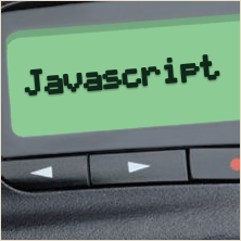 JavaScript タイポグラフィ適用画像