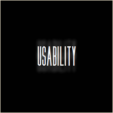 Usability タイポグラフィ適用画像